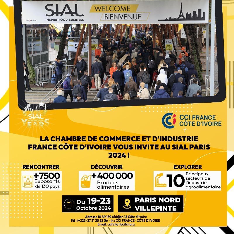 SIAL PARIS 2024 - Agence Côte d’Ivoire Export